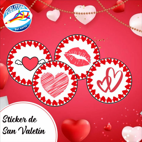 Stickers San Valentín